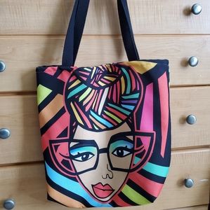 Black girl magic tote bag by Napp2Reality